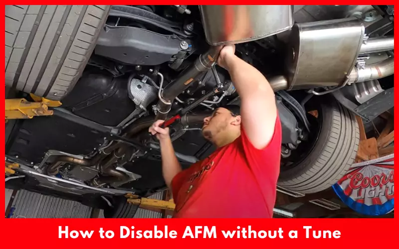 How to Disable AFM without a Tune