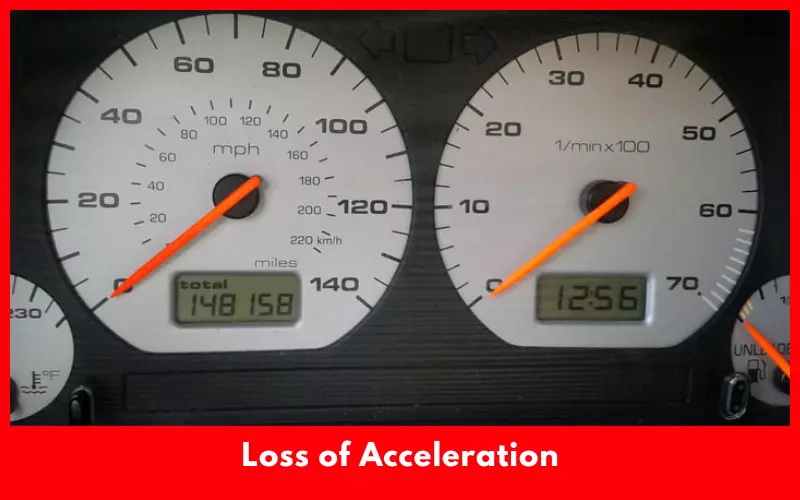 Loss of Acceleration