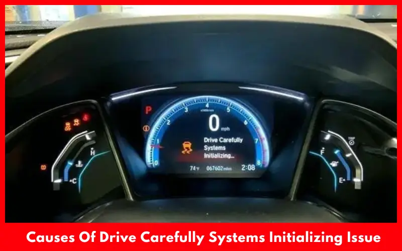 Causes Of Drive Carefully Systems Initializing Issue