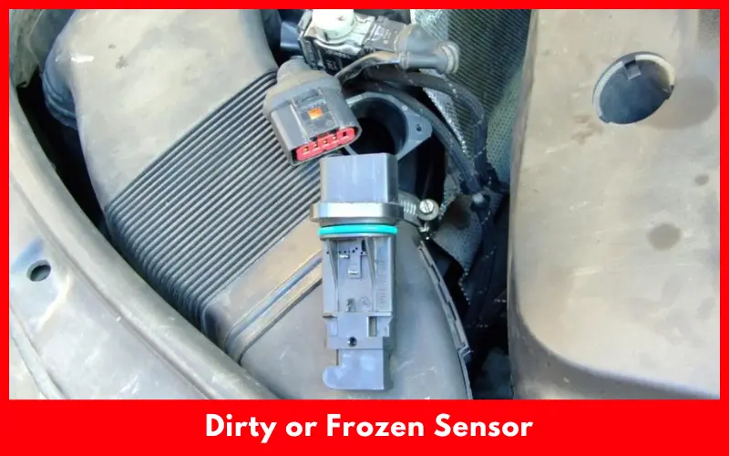 Dirty or Frozen Sensor