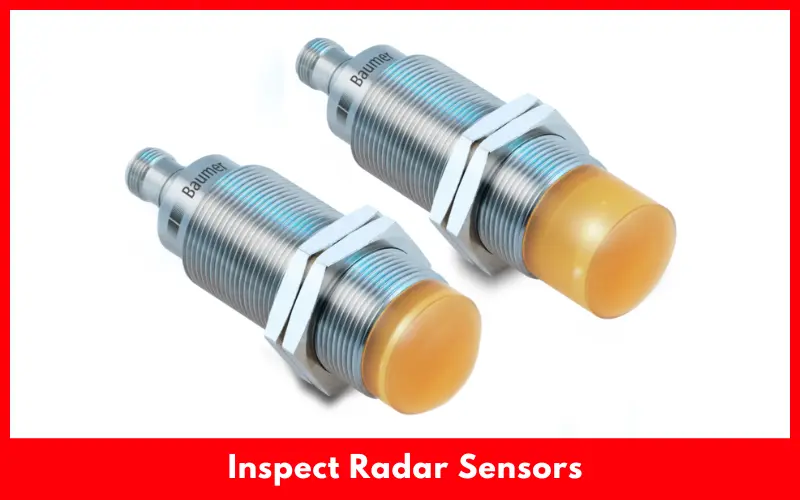 Inspect Radar Sensors
