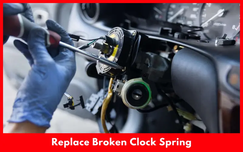 Replace Broken Clock Spring