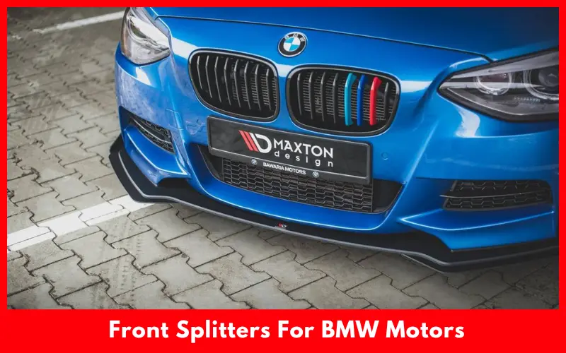 Front Splitters For BMW Motors