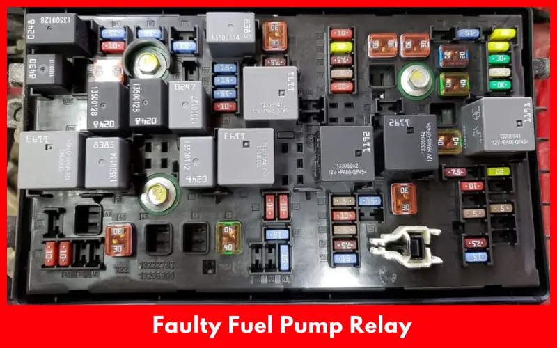 Faulty Fuel Pump Relay