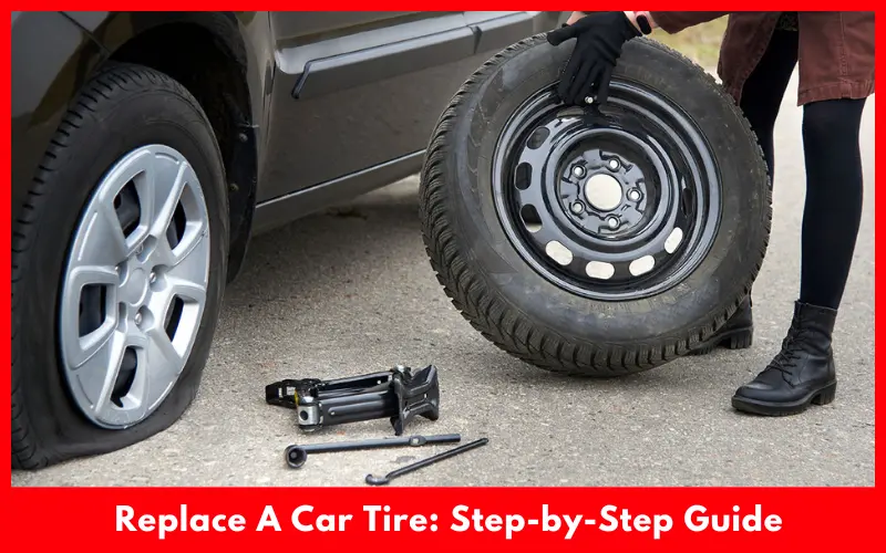 how to change a flat car tire