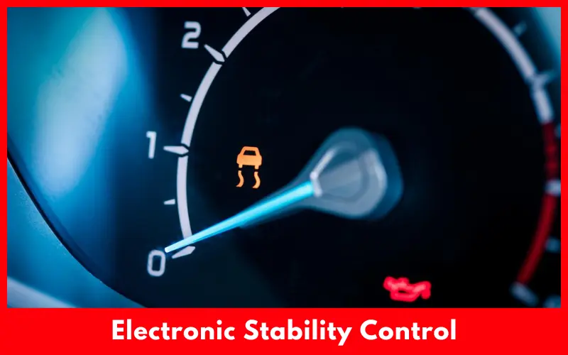 Electronic Stability Control esc light