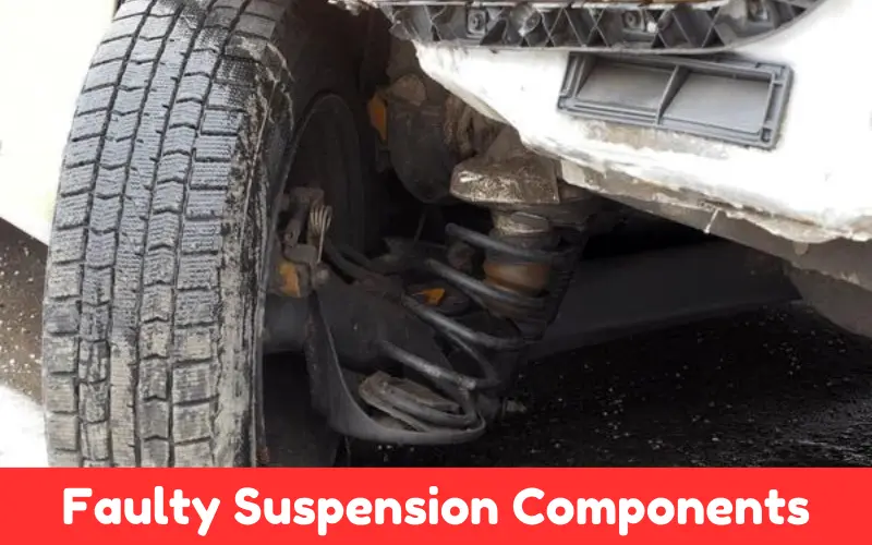 Faulty Suspension makes car vibration at high speed