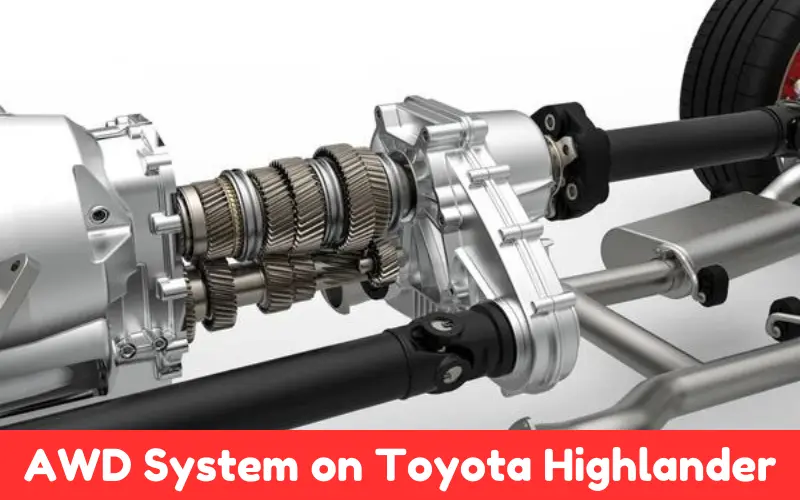 Check AWD System Toyota Highlander