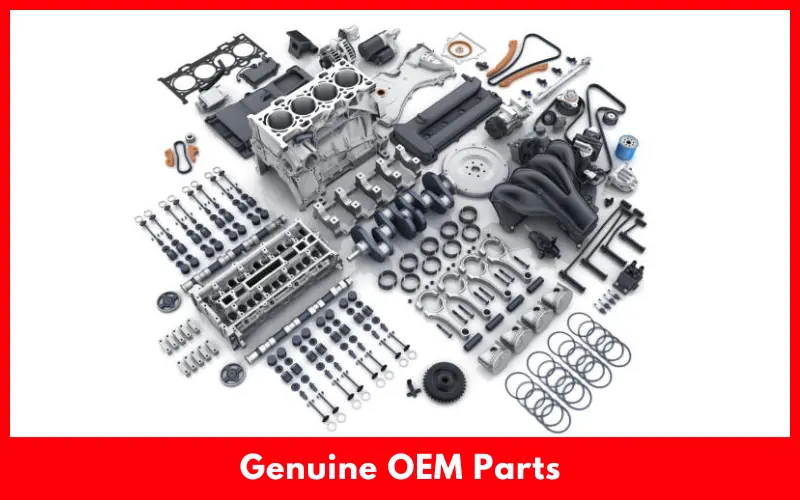 Look For Genuine OEM Parts