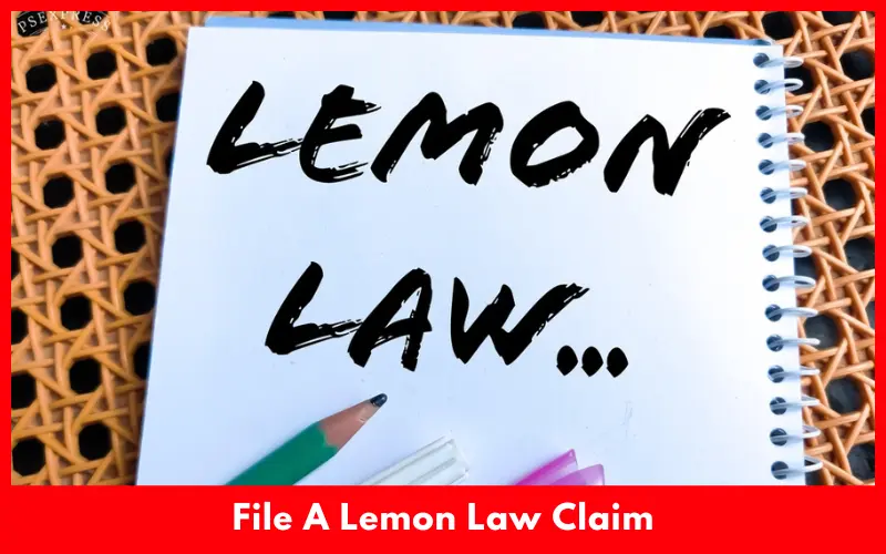 File a Lemon Law Claim