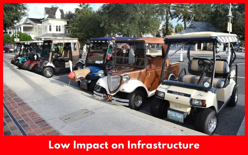 Low Impact on Infrastructure