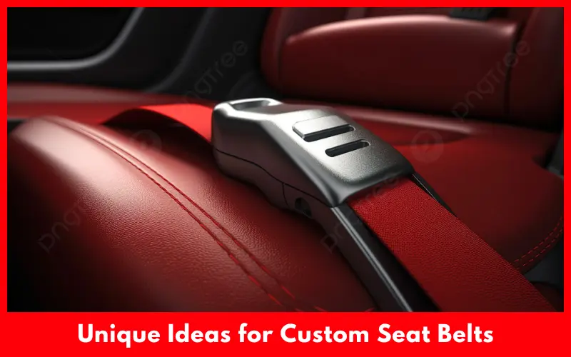 Personalize Your Drive Unique Ideas for Custom Seat Belts