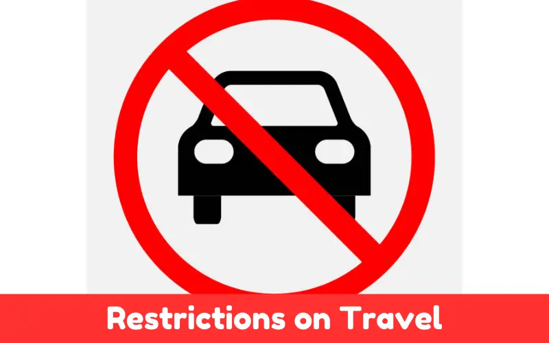 Restrictions on Travel